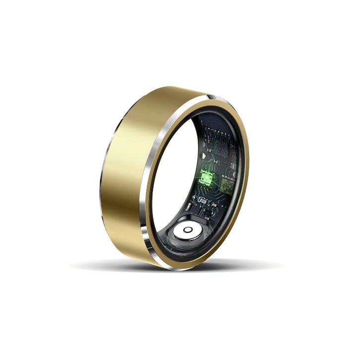 AuraLink Smart Ring – Sleek Health & Notification Wearable