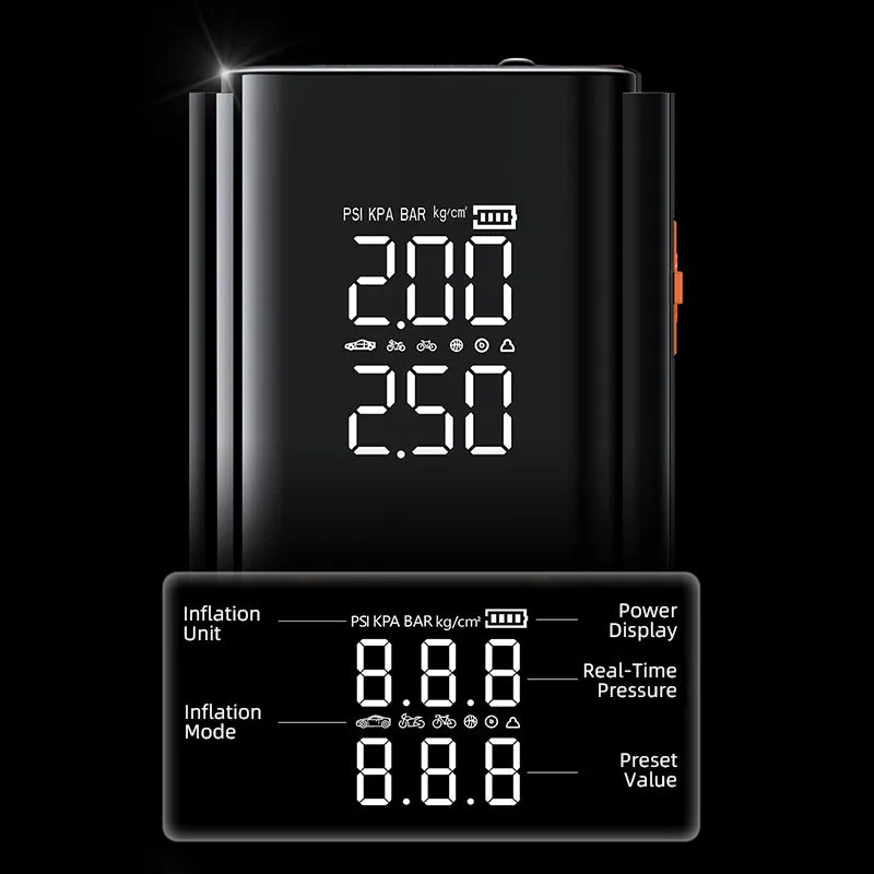 AuraLink 2 in 1 Tyre Inflator & Jump Starter