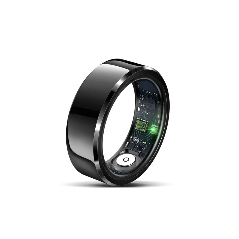 AuraLink Smart Ring – Sleek Health & Notification Wearable